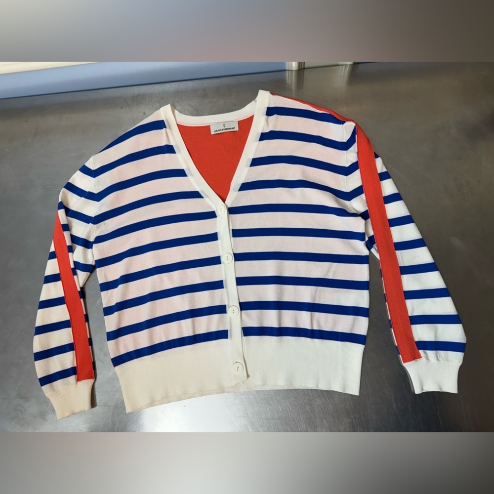 Striped statement Cardigan - Picture 6 of 12